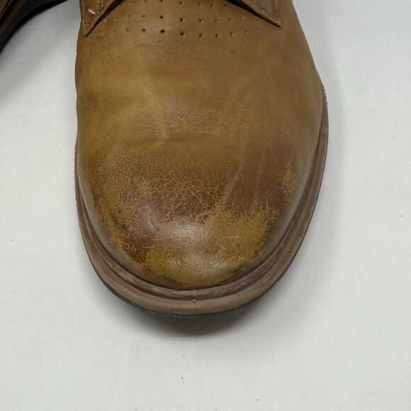 Amberjack The Original Shoes Mens 12 Brown Leather Derby Casual Dress Lace Up main image 15